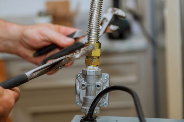 Flexible Gas Line Installation in Escondido